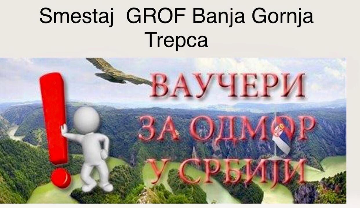 Banja Gornja Trepca-Smestaj Grof Exteriör bild
