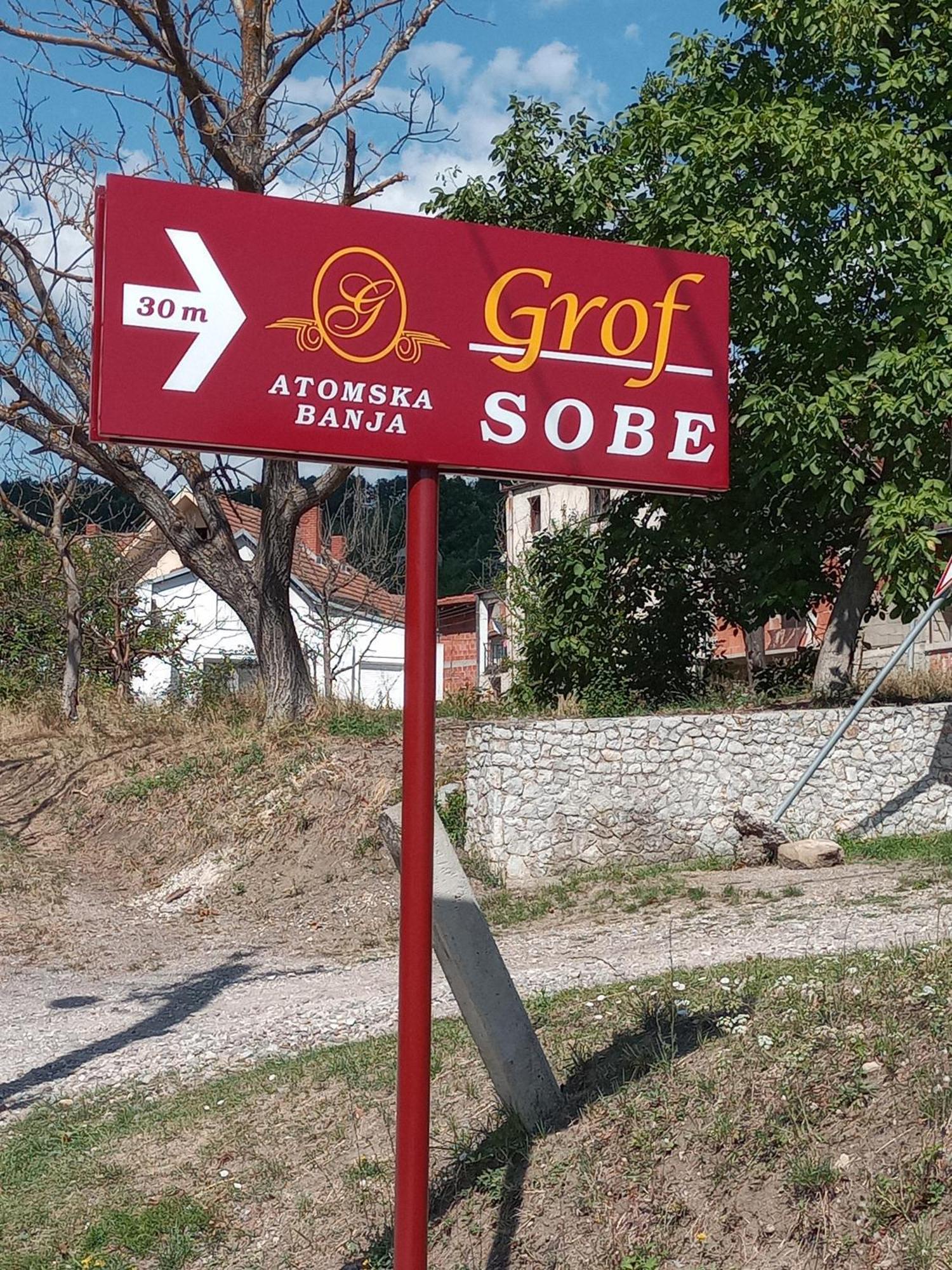 Banja Gornja Trepca-Smestaj Grof Exteriör bild